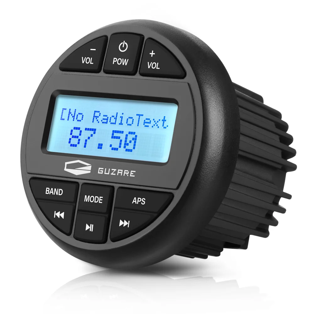 US $100.57 Waterproof Marine Bluetooth Stereo Receiver Boat Radio Audio System FM AM Digital Media MP3 Player For Boat Bath ATV Motorcycle