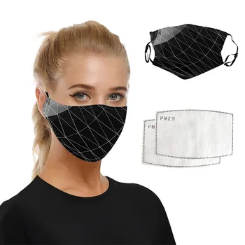 

PM2.5 Breathable Universal Dust-Proof And Smog-Washable Mask For Adults In Europe And America Unisex Protection Face Mouth Mask