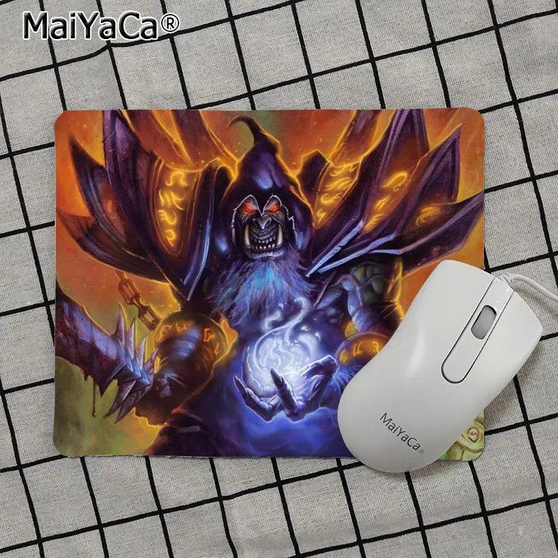 Maiya высокое качество Hearthstone прочный резиновый коврик для мыши игровой коврик для мыши