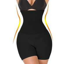 NINGMI Высокая талия тренажер Сексуальное белье для подъема ягодиц для женщин формирователь тела тонкая талия Cincher боди утягивающие брюки контроль моделирующее белье