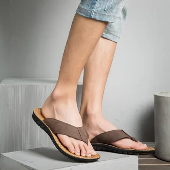 

Summer Light Mens Flip Flops Men Beach Slippers Home Chanclas De Hombre Playa Slipper Flip Flop Indoor Infradito Uomo Japonki