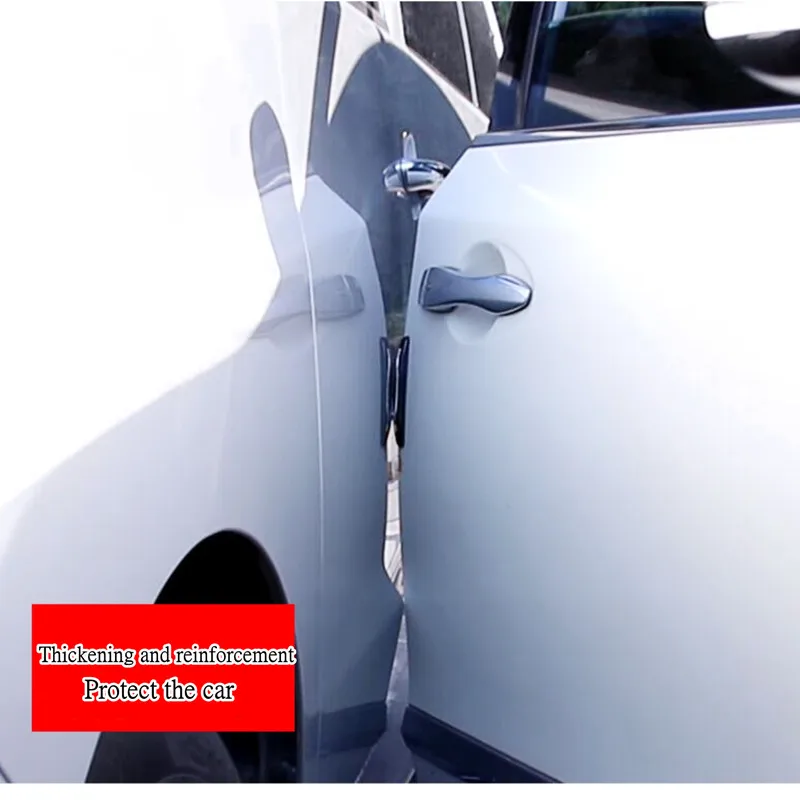 4PCS Car Side Door Edge Protector Strips - Image 4