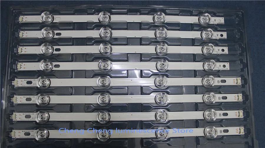 40PCS/set LED backlight strip for LG LC420DUE 42LB3910 INNOTEK DRT 3.0 42 inch A B 6916L-1709A 6916L-1710A   20PCS A+20PCS B  10