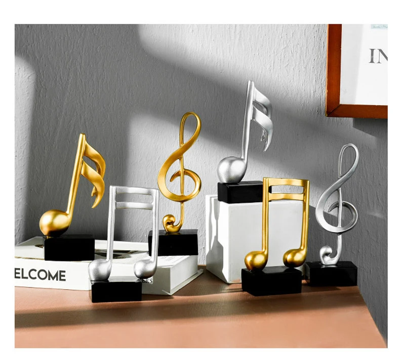 Musik Dekoration Noten Violinschlüssel