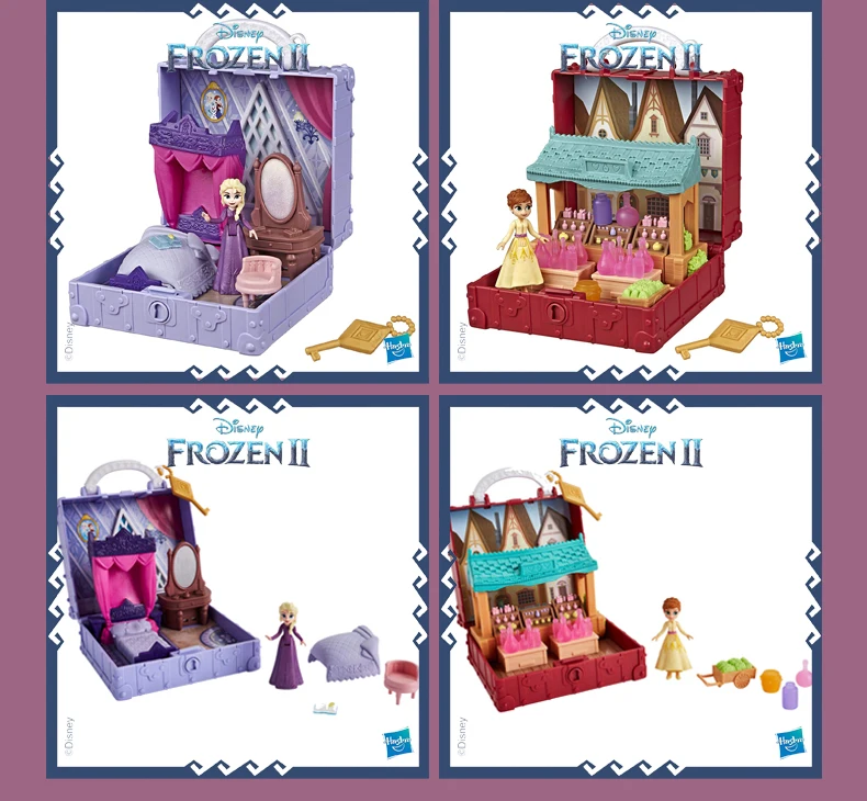 Hasbro Замороженные 2 Классические игрушки ролевые игры сцена серия Aisha спальня Анна торговый магазин игрушки для детей рождественские подарки