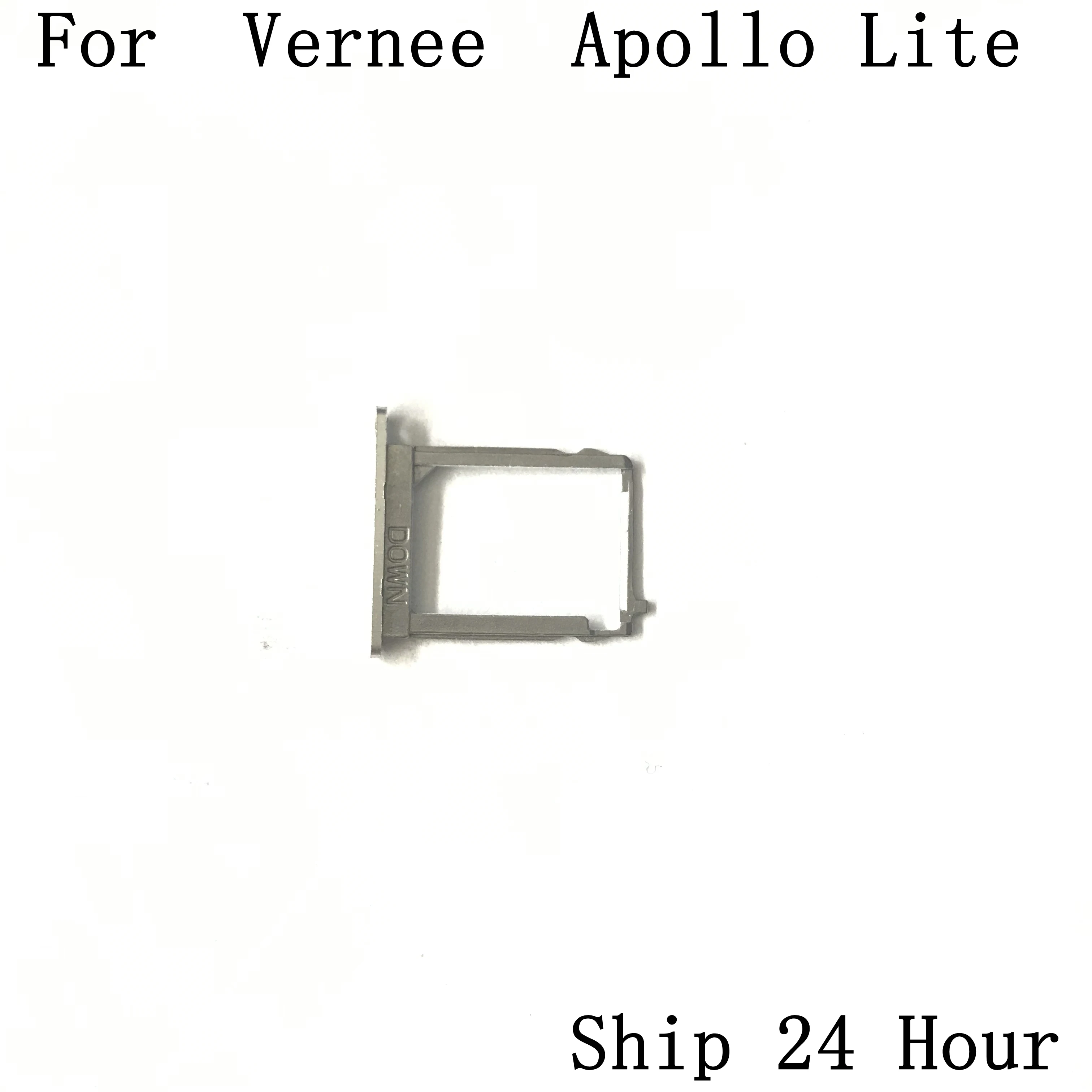 Vernee Apollo Lite б/у Sim держатель для карт лоток Слот для карт для Vernee Apollo Lite ремонт починка Замена части