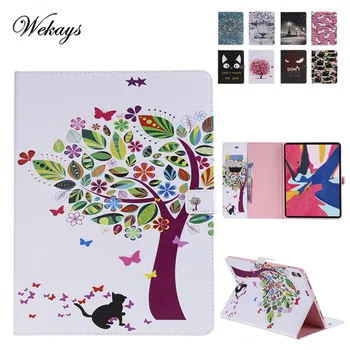 

Wekays For Apple iPad Pro 11 inch 2018 Cartoon Cat Leather Fundas Case For Coque 2018 New iPad Pro 11 inch Cover Case Capa Etui