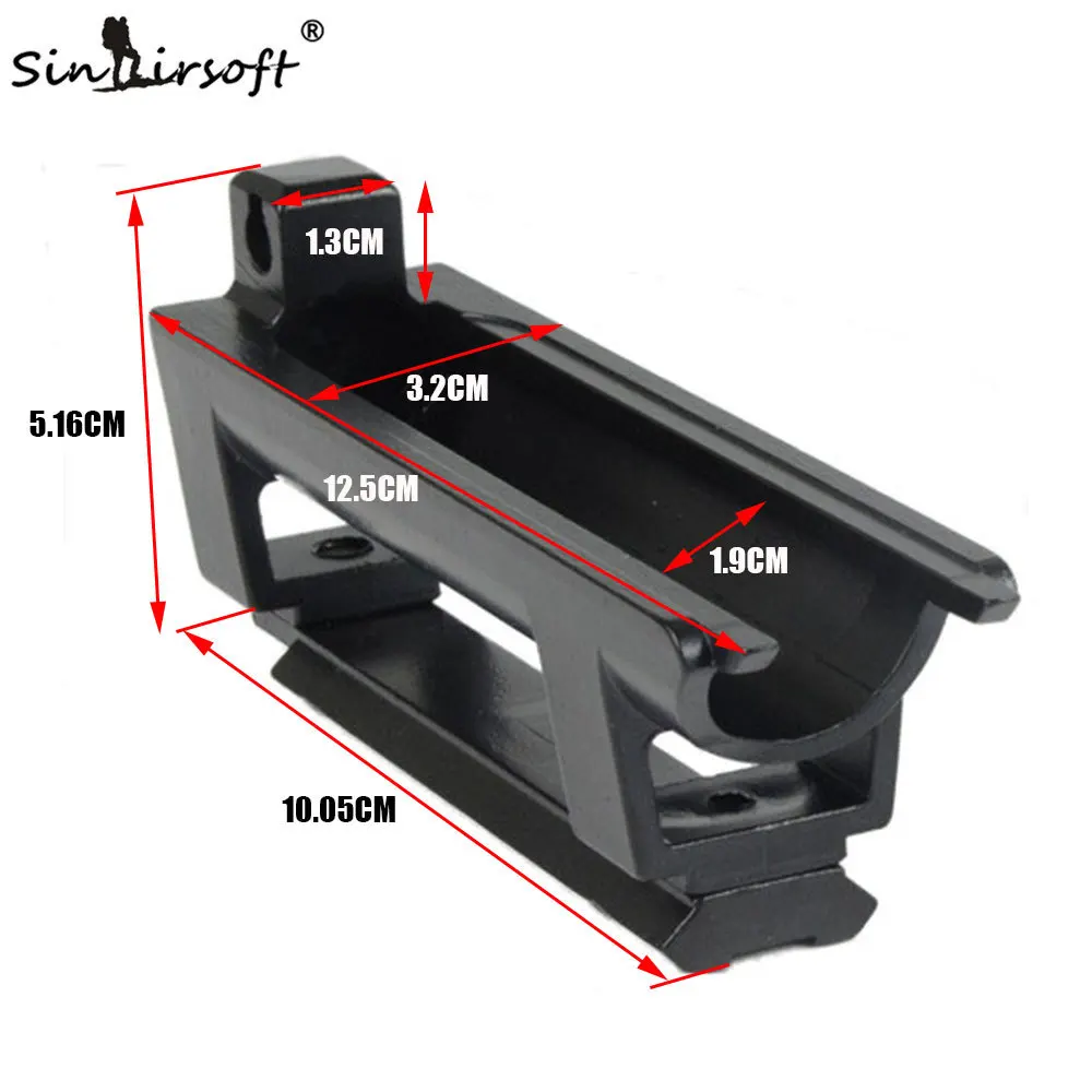 Sinairsoft SKS Picatinny Rifle Mount Base waever 20 мм Rail, Tri-rail Mount, SKS интегральное кольцо Mount MNT-640TRII/III/V 3 type