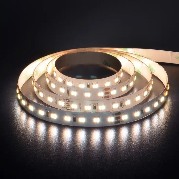 [Seven Neon] DC24V 22,6 Вт 224led/M 10 мм FPBC белый+ теплый двойной белый сильный яркий светодиодный SMD 3014 Гибкая светодиодная smd лента