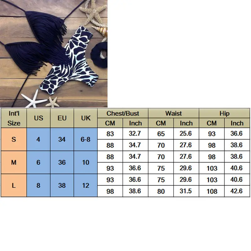 Hot Tassel Swimwear Bikini Set Women Swimsuit Bandeau Bikini Fringe Biquini Brazilian Bathing Suit Girls Swimwear biquine Swim