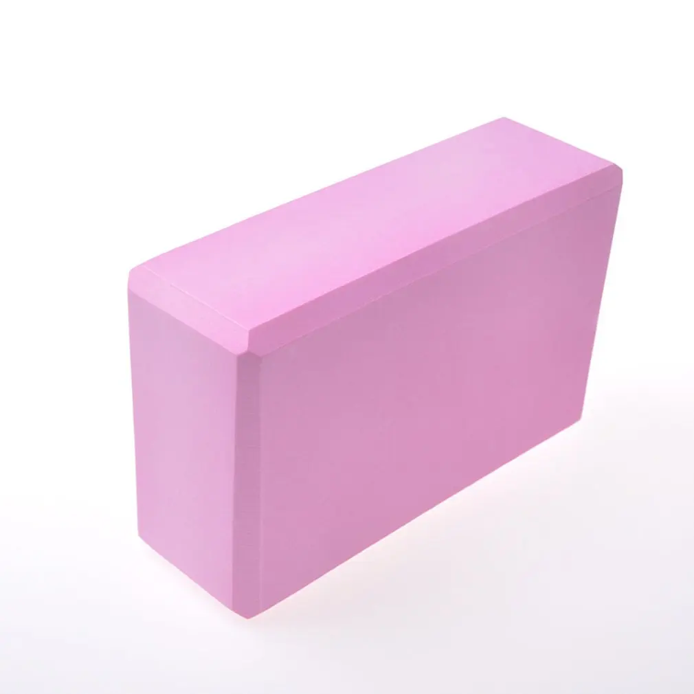

New slimming Pure color EVA beginner auxiliary fitness brick tasteless non-toxic Yoga brick