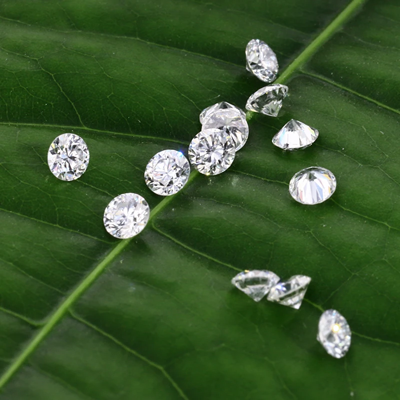 0.54 carat G Color VS Clarity Round brilliant cut Loose Lab Grown HPHT Diamond and diamond tester 0.54 carat G Color VS Clarity Round brilliant cut Loose Lab Grown HPHT Diamond and diamond tester