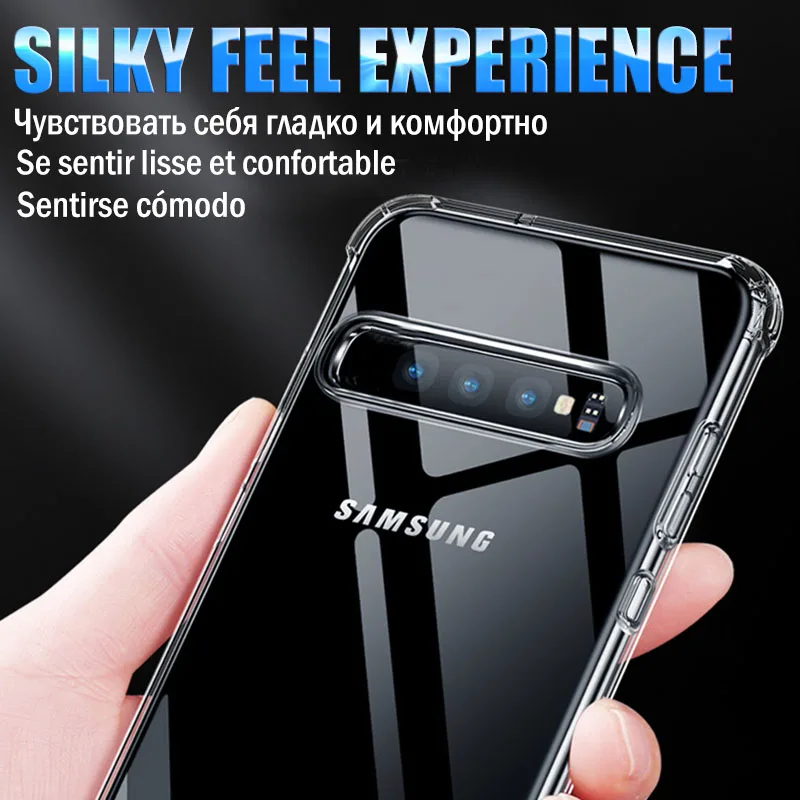 Силиконовый противоударный чехол для samsung Galaxy A50 A70 A30 A20 A10 A60 A90 A80 чехол для A5 A7 J5 J7 A6 A8 плюс задняя крышка