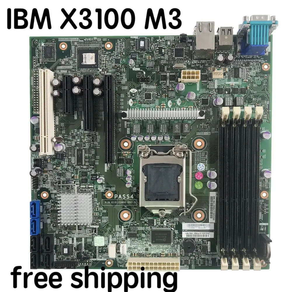 Десктопная материнская плата 49Y7257 для Lenovo IBM X3100 M3 01013SN00-000-G 100% протестирована