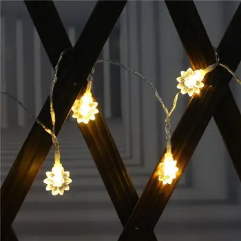 

LED Sunflower String Light Battery Powered Lamp for Home Festival Decor