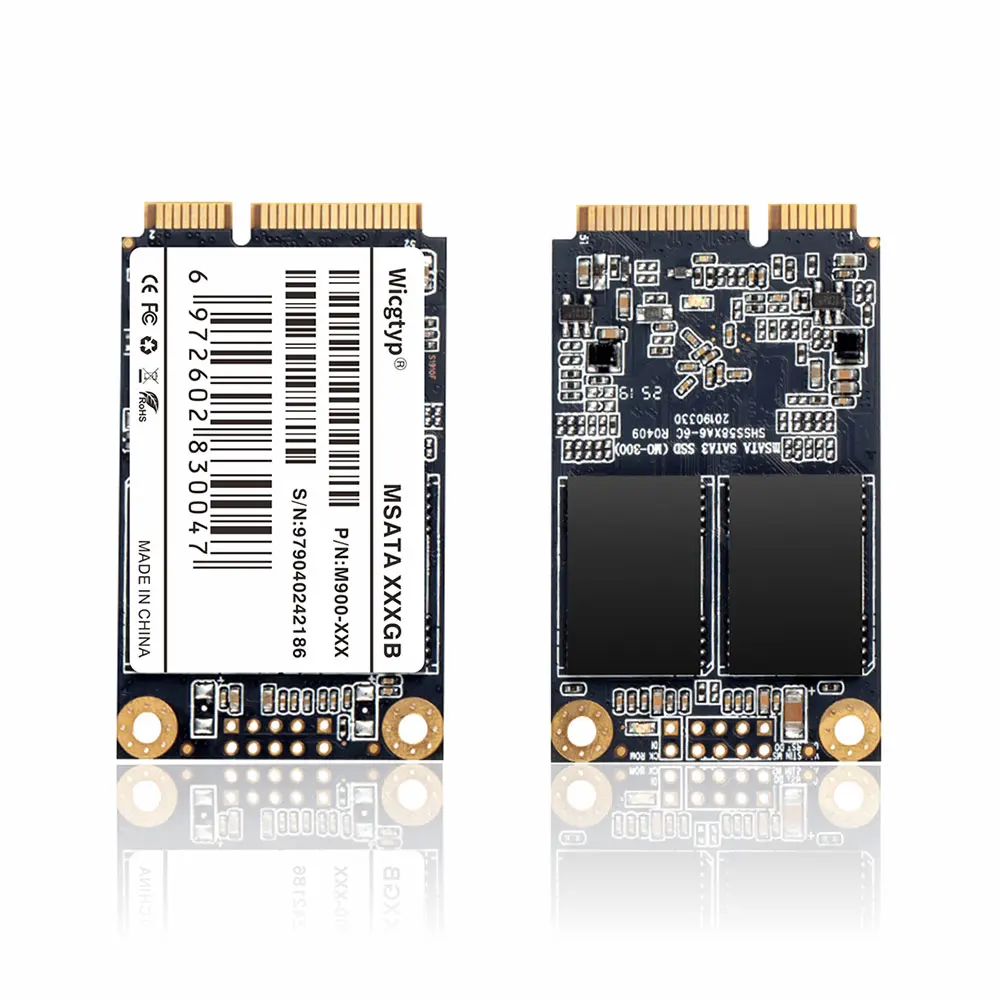 Wicgtyp mSATA SSD 64 Гб 128 ГБ 256 512 жесткий диск для ноутбука 3 5 мм Внутренний твердотельный