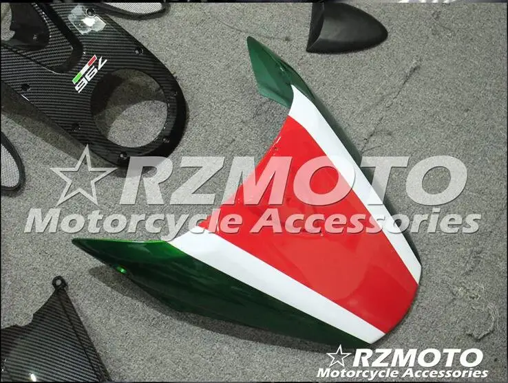 Мотоциклетный обтекатель abs комплект для Ducati 696 795 796 1100 углеродное волокно шаблон переводная вода печать Магазин № 0129
