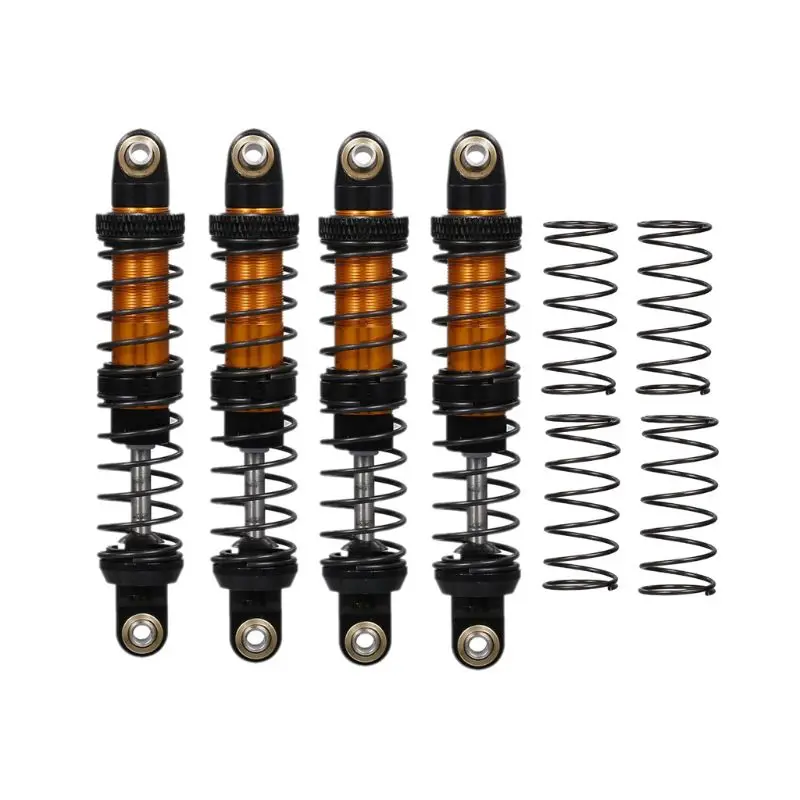 

4pcs Metal Oil Suspension Shocks Absorber for 1/10 RC Car Rock Crawler R9UE