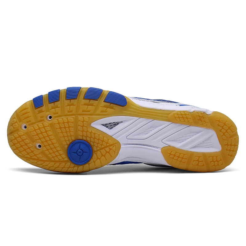 Профессиональная Обувь для бадминтона, обувь для настольного тенниса, износостойкая, кожаная резиновая подошва, большие размеры 35-46