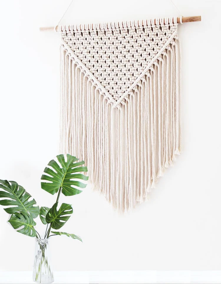 macrame wall hanging handmade macrame tapestry 40*60cm