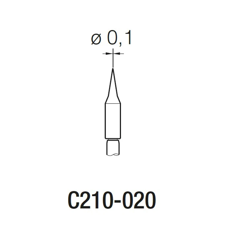 JBC C210-020 C210-002 C210-018 паяльное жало для T210 паяльная ручка