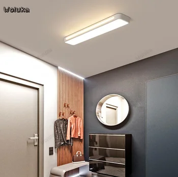 

Ceiling led modern minimalist study balcony lamp office aisle corridor rectangular ultra-thin strip light CD50 W07
