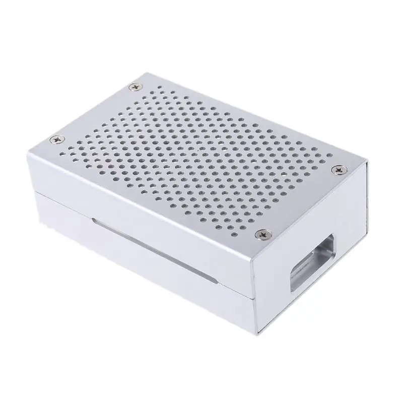 1 комплект алюминиевый чехол металлический защитный корпус для Raspberry Pi 4 Модель B комплект D08B