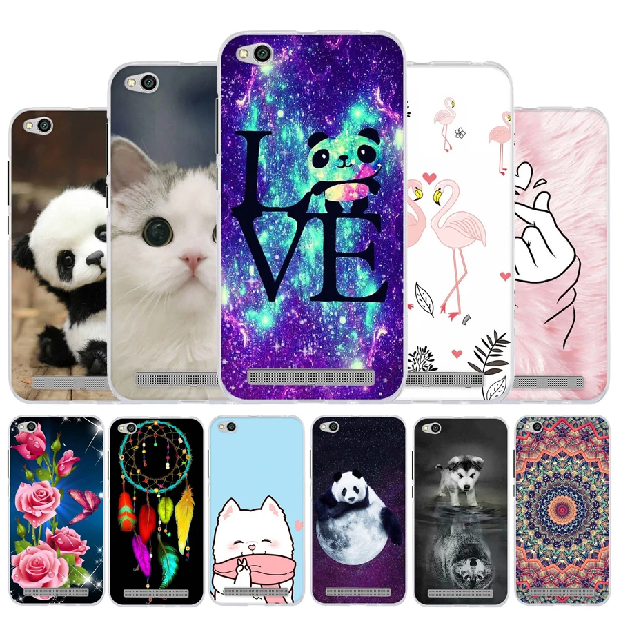 

For Xiaomi Redmi 3 3S Case For Funda Xiaomi Redmi 5A 6 6A Cover Case Silicone Soft Capa For Redmi Go Case Back Cover TPU Bumper