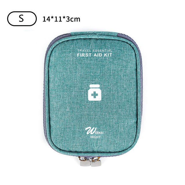 Layered Medicine Box Large-Capacity Home Portable Waterproof Fabric Medicine Cabinet Storage Box First Aid Kit
