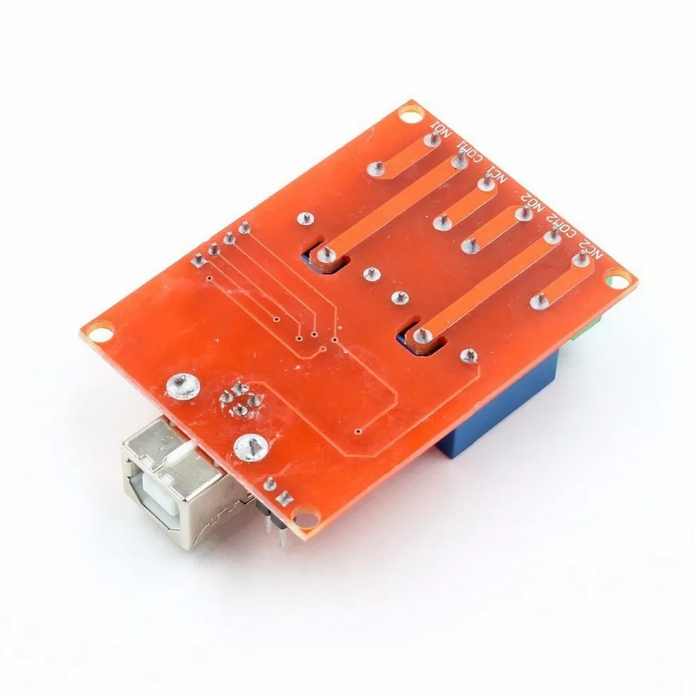 Двухканальное USB реле с бесплатным приводом максимальное напряжение 250 В