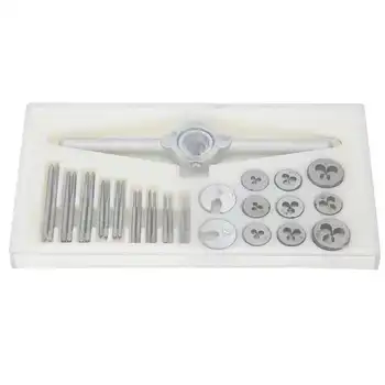 

stainless steel bracelet bangles for women 31pcs/set Metal Screw Tap & Die Set External Thread Cutting Tapping Hand Tool Kit