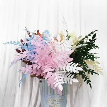 

Model 3 Fork Locust Tree Leaf Simulated Plants Home Decoration Locust Tree Leaf Wedding Occasion Design Top Grade Flower Arrange