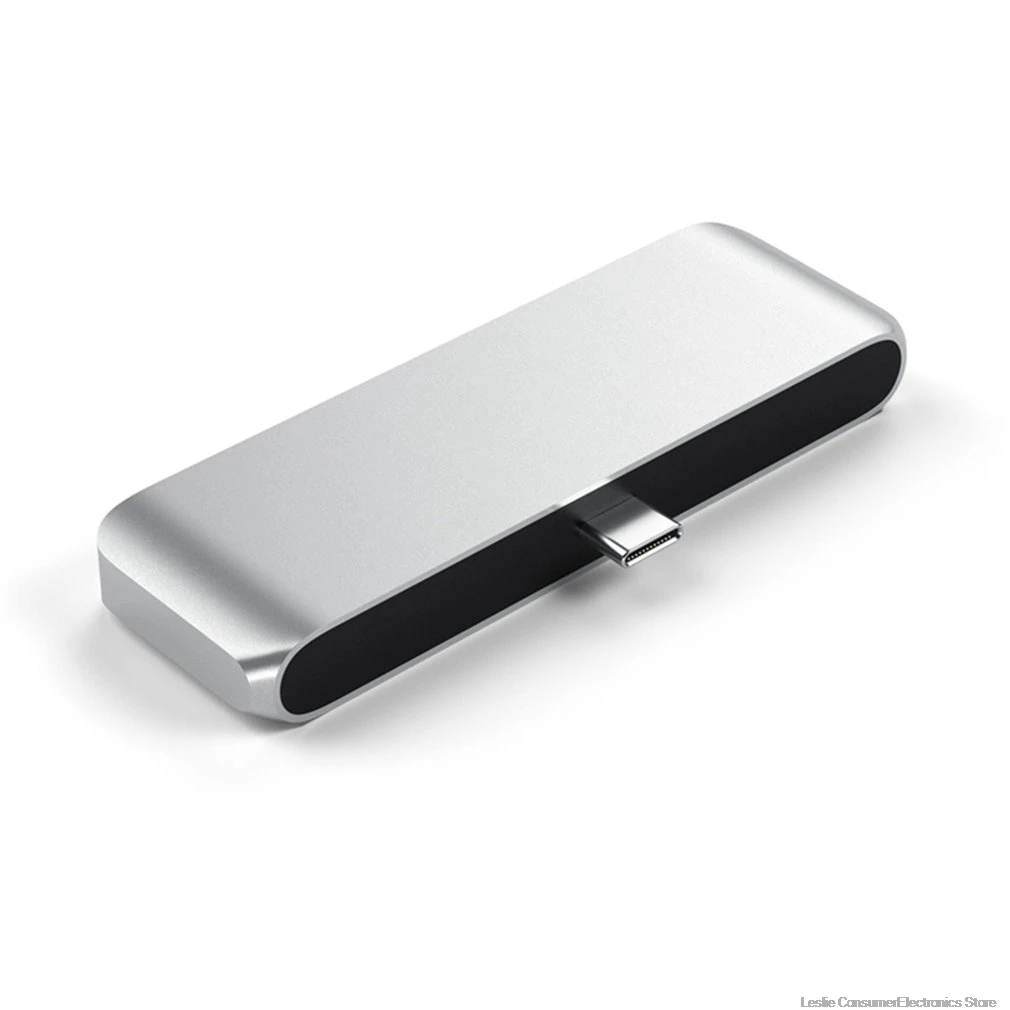 4 в 1 USB-C к HDMI 3,5 мм USB PD концентратор удлинитель usb-хаб конвертер Поддержка высокоскоростной передачи данных