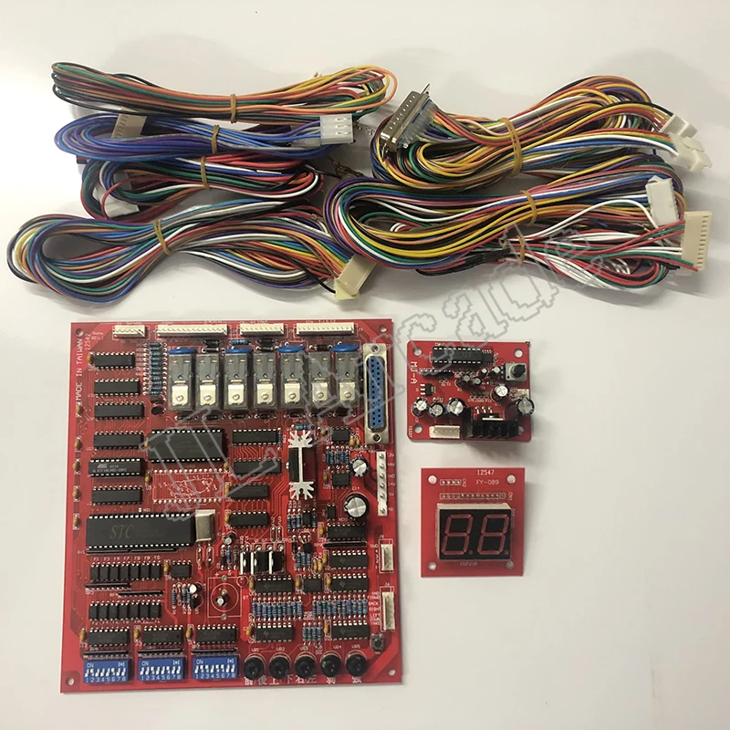 Игрушка кран машина шкаф набор DIY кран части машины для крана игры PCB слот игра доска монетоприемник, кнопки, жгут, коготь