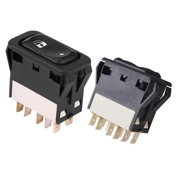 

1 Pair Front Right+Left Electric Window Switch for Freightliner Columbia 2001-2011