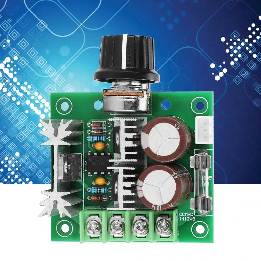 

12~40V 10A DC Motor Variable Speed Controller PWM Speed Regulator Module Dimmer Temperature Control Switch