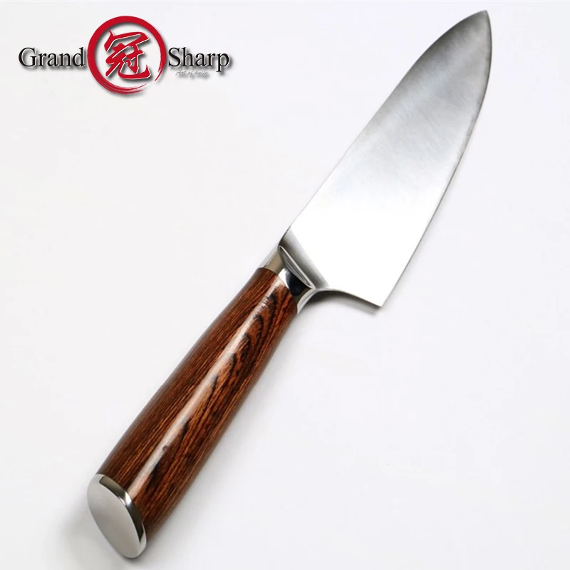 GRANDSHARP кухонный нож из нержавеющей стали нож шеф-повара немецкая DIN1.4116 Стальные Кухонные ножи с текстурой кухонные инструменты