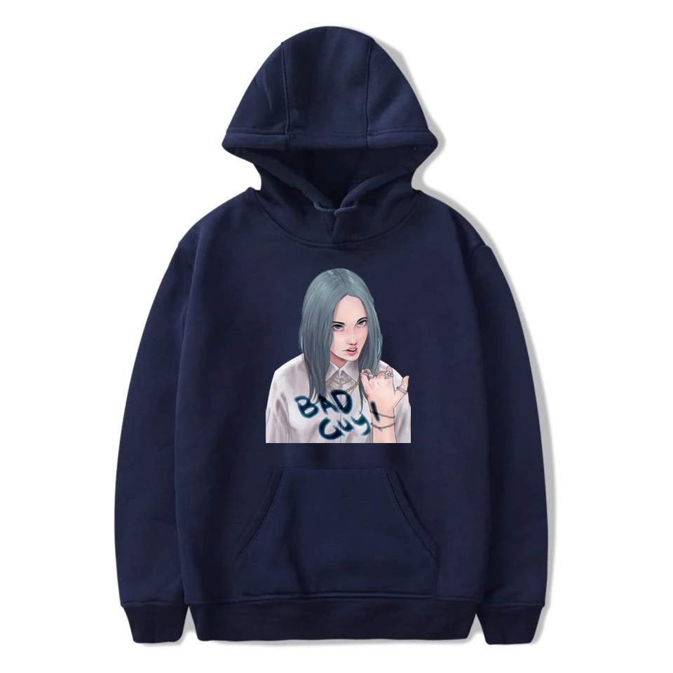 Billie Eilish, Толстовки, Толстовки большого размера, повседневные мужские уличные пуловеры, одежда с длинным рукавом, толстовки в стиле хип-хоп, толстовка, Прямая поставка