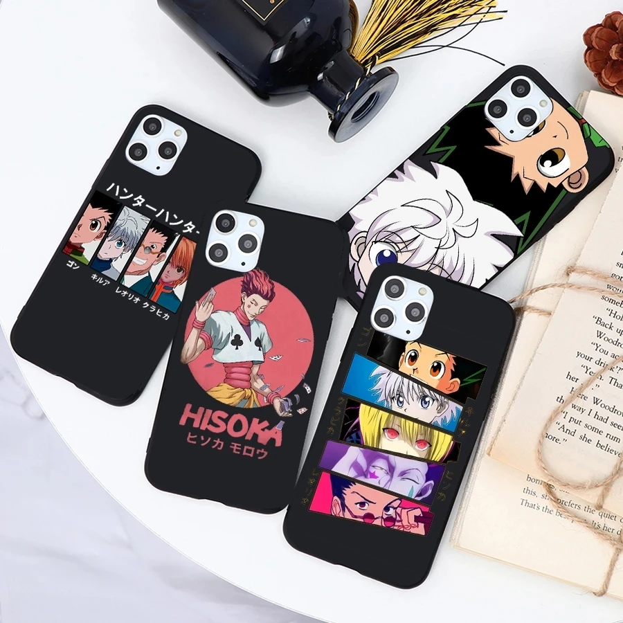 Чехол для телефона Hunter X Killua HXH мягкий силиконовый чехол Iphone 12 Mini 11 Pro XS MAX 8 7 6 S Plus SE