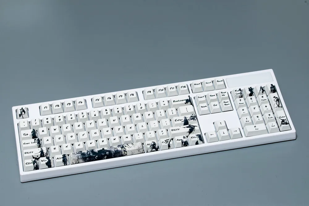 林投姐 клавиши чернил клавиши колпачки 5-поверхности красящая лента для возгонки профиль 104 ключ анис макет увеличить механическая клавиатура