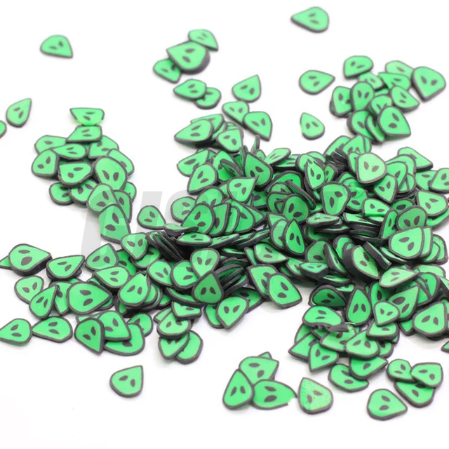 1000pcs Alien Slices Additives For Slime Fruit Filler All For Lizun Nail Art Diy Charm Slime Supplies Accessories Decoration Toy 3