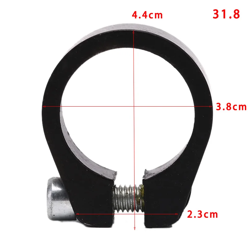 Road Bicycle Quick Release Seatpost Clamp Bike Cycling Seat Post Tube Clip - Цвет: C