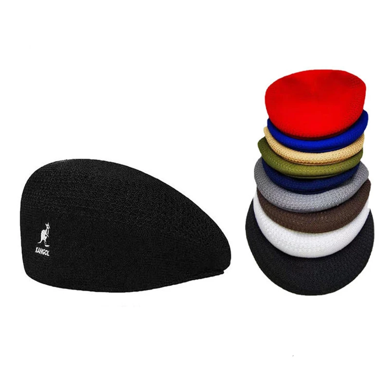 Береты кепки для женщин берет с вышивкой шапка Kangol мужские шапки и весенний в