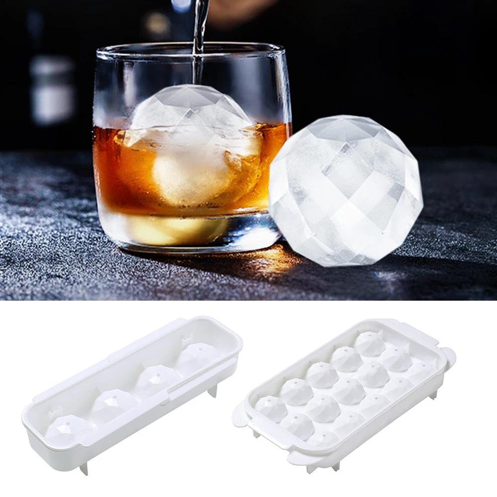 4 Balls Whiskey Ice Cube Maker Mold Sphere Mould Party Tray Round Bar DIY Mould 