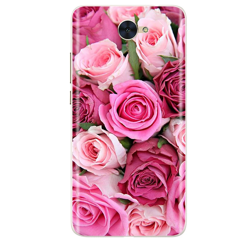 Case For Huawei Y7 2017 Case Silicone TPU Back Cover Phone Case For Huawei Y7 TRT-LX1 TRT-LX2 TRT-LX3 Y 7 2017 Case Coque Fundas cell phone belt pouch