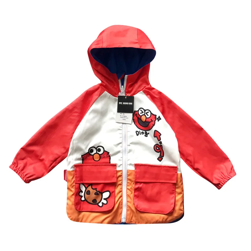 Tonytaobaby/осенне-зимняя одежда новая детская одежда Двустороннее пальто с героями мультфильмов, куртка для мальчиков Детское пальто