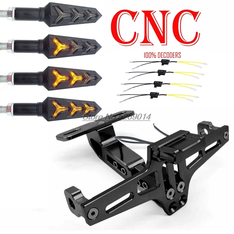 Decodificatori Led % Targa Moto Cnc Per Kuryakyn Bag Enduro Honda Puppy Honda Cbr1000Rr Accessori Febbis Motocross