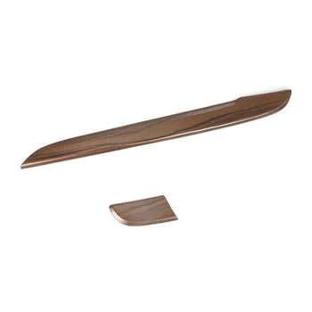 

for Honda CRV CR-V 2017-2020 ABS Middle Console Dashboard Strip Trim, Wood Grain