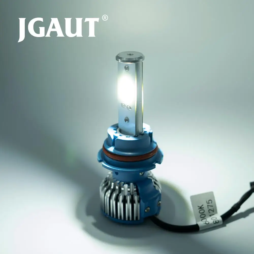 JGAUT h1 светодиодный фары 12V 24V 4000LM 70 Вт 6000 К Автомобильные фары H3 880 881 H27 9004 Hi Lo луч Автомобильная противотуманная лампа светодиодный лампы