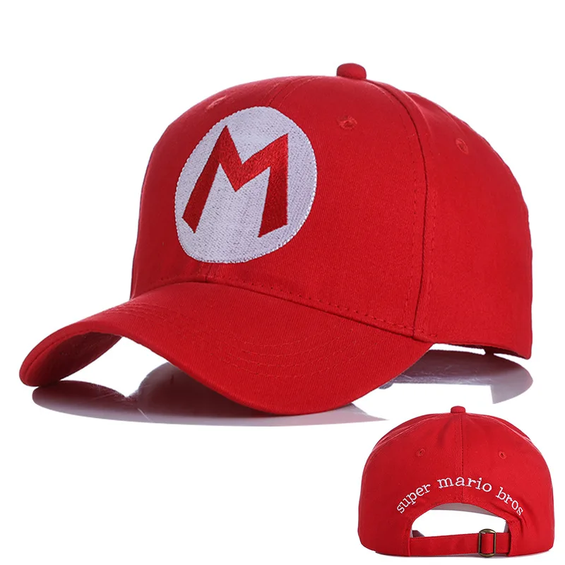 Super Mario Baseball Cap Embroidery 